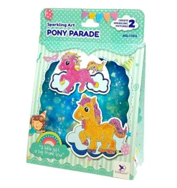 Pony Parade Sparkling Art