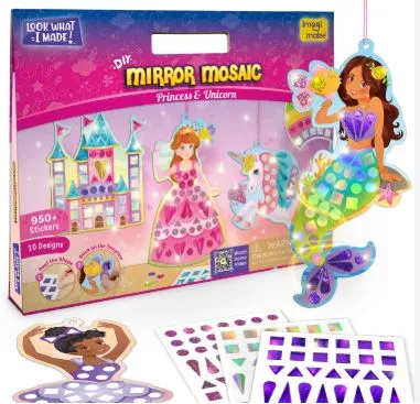 Mirror Mosaic - Princess & Unicorn