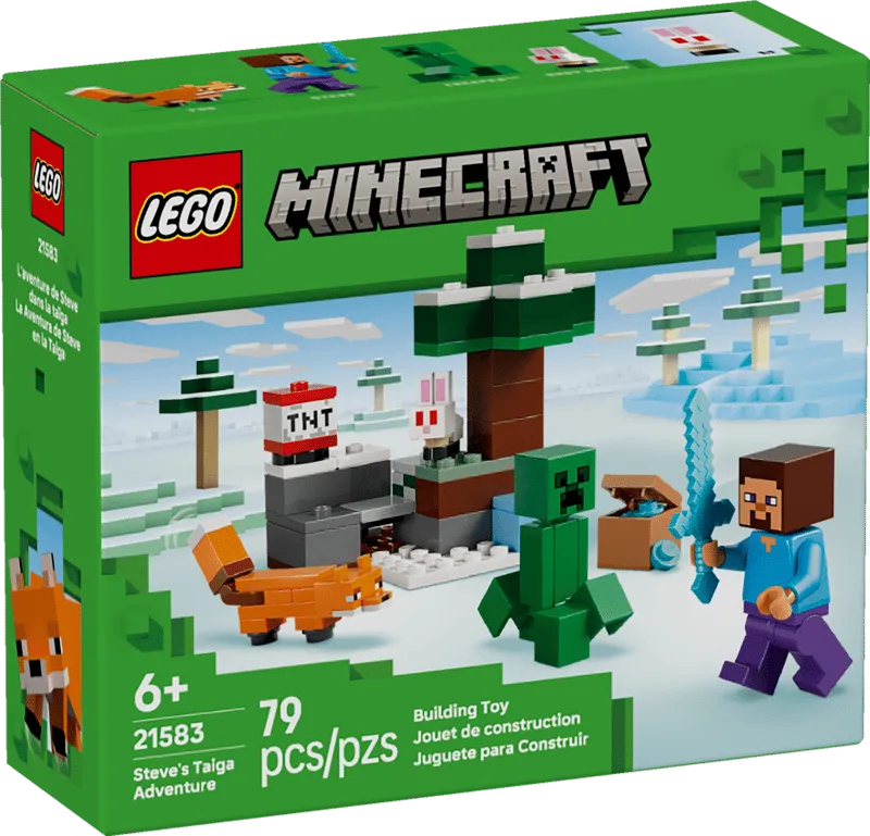 LEGO - Steve's Taiga Adventure - Minecraft