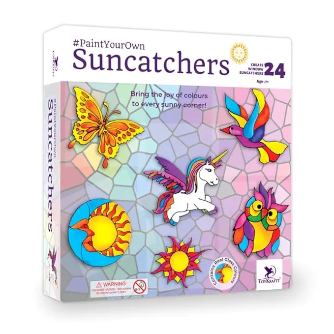 Glass Painted Window Suncatchers