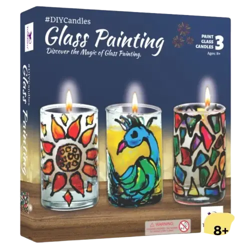 Glass Painting Candle Kit