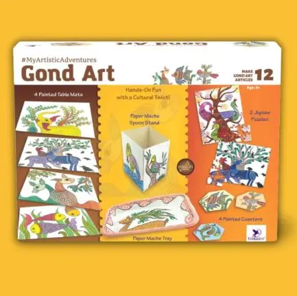 My Artistic Adventures- Gond Art