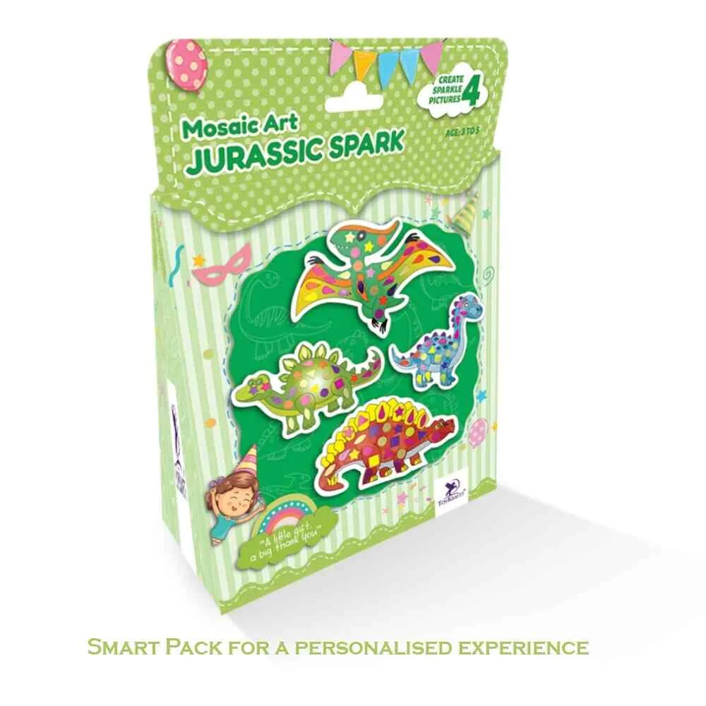 Jurassic Spark Mosaic Art