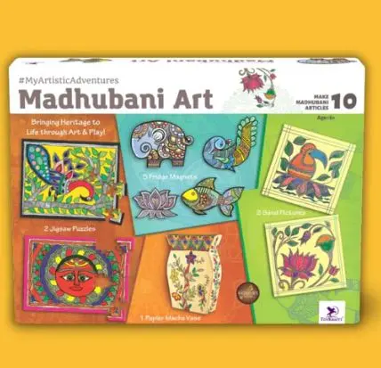 My Artistic Adventures- Madhubani Art