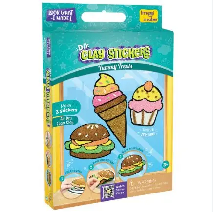 Clay Sticker - Yummy Treats