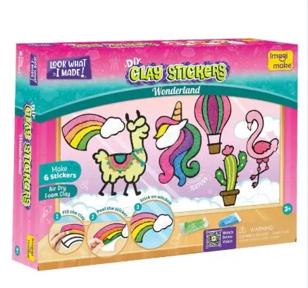 Clay Stickers - Mega - Wonderland