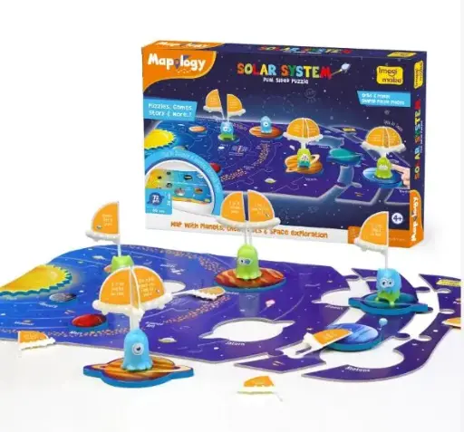 Mapology: Solar System Puzzle